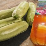 Dovlecei picanți cu ketchup pentru iarnă: fără sterilizare și complicații